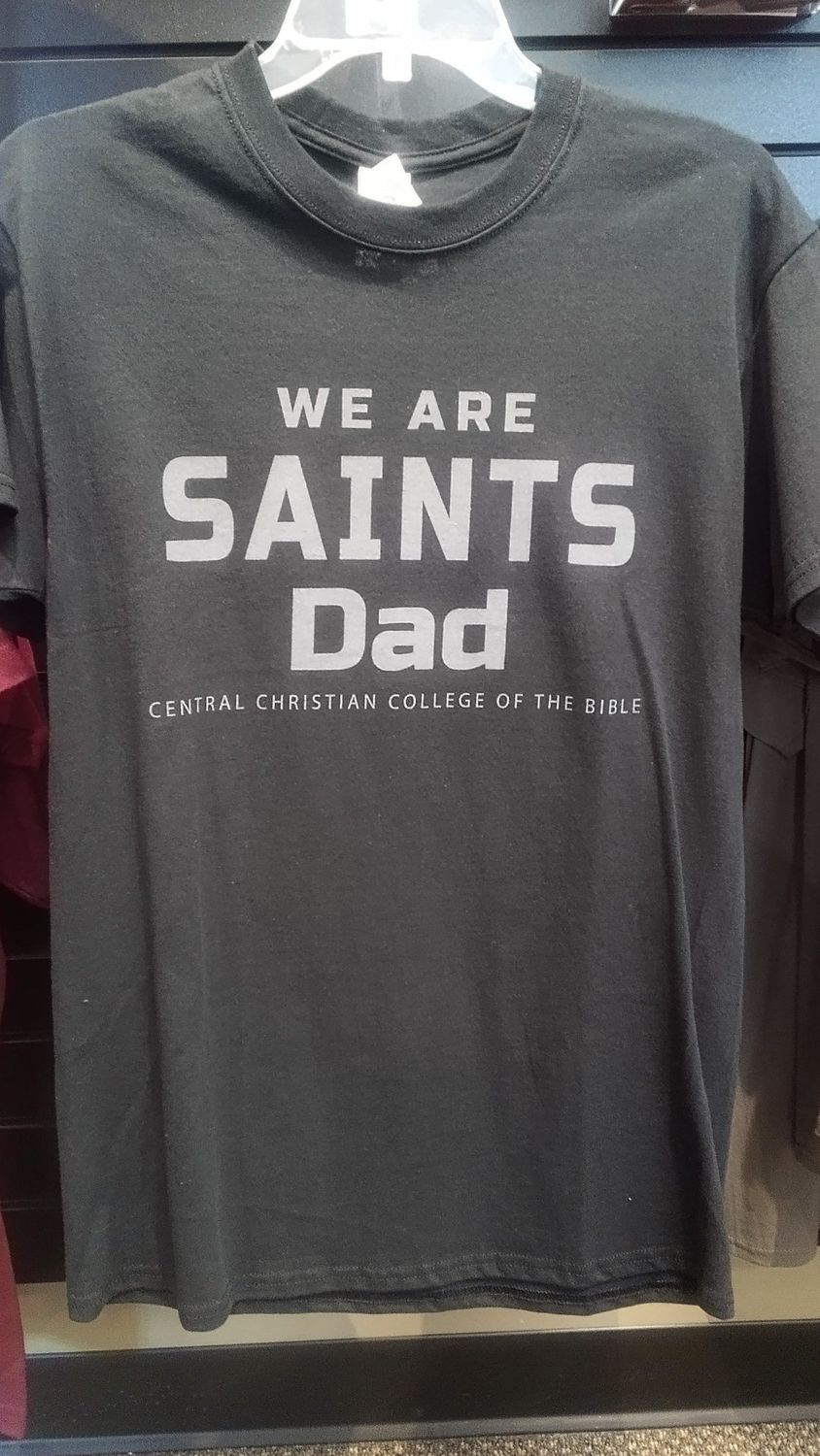 WE ARE SAINTS DAD T-SHIRT SMALL