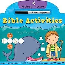 Bible Activities: Wipe-Clean Activity Book (Inspired to Learn)