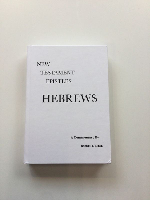Hebrews - Reese Commentary