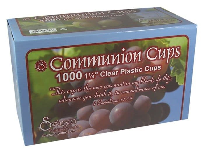 BLUE BOX COMMUNION CUPS 11/4&quot; 1000
