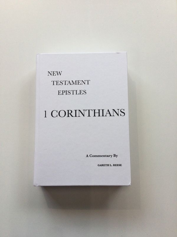 1 Corinthians - Hardcover - Reese Commentary