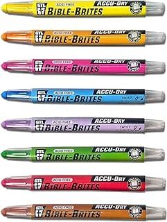 ACCU-DRY BIBLE BRITES HIGHLIGHTERS