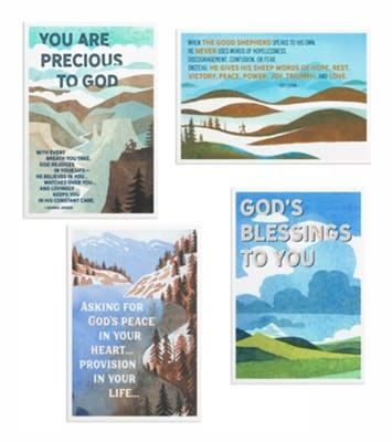 Boxed Cards Encouragement Mountains