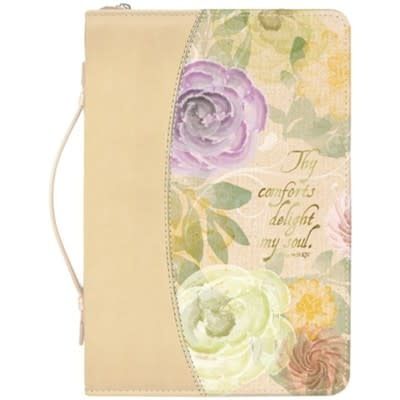Thy Comforts Bible Cover, Large