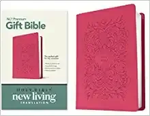 NLT Premium Gift Bible Pink