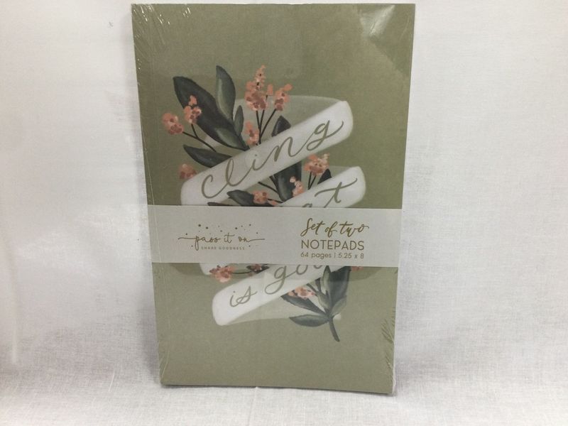 Notepad set- Cling to Good