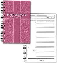 Scripture Notes BS Notebook Rose