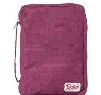 Bible Cover Plum Grace Upon Grace