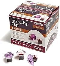 Communion-Fellowship Cup Prefilled JUICE ONLY (Box Of 100)