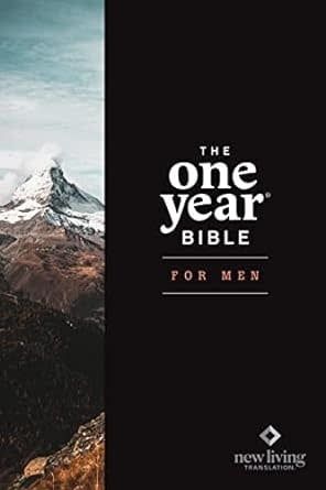 NLT One year bible for men