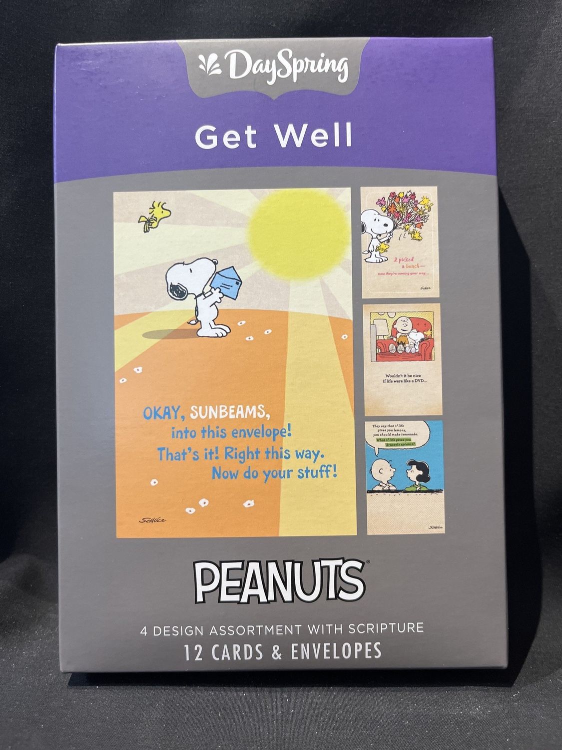 Card-Boxed-Get Well-Peanuts (Box Of 12)