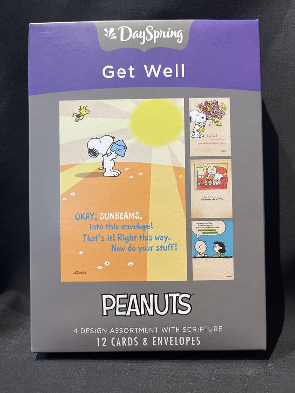 Card-Boxed-Get Well-Peanuts (Box Of 12)