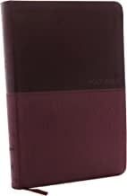 NKJV Thinline Bible/Large Print (Comfort Print)-Burgundy Leathersoft