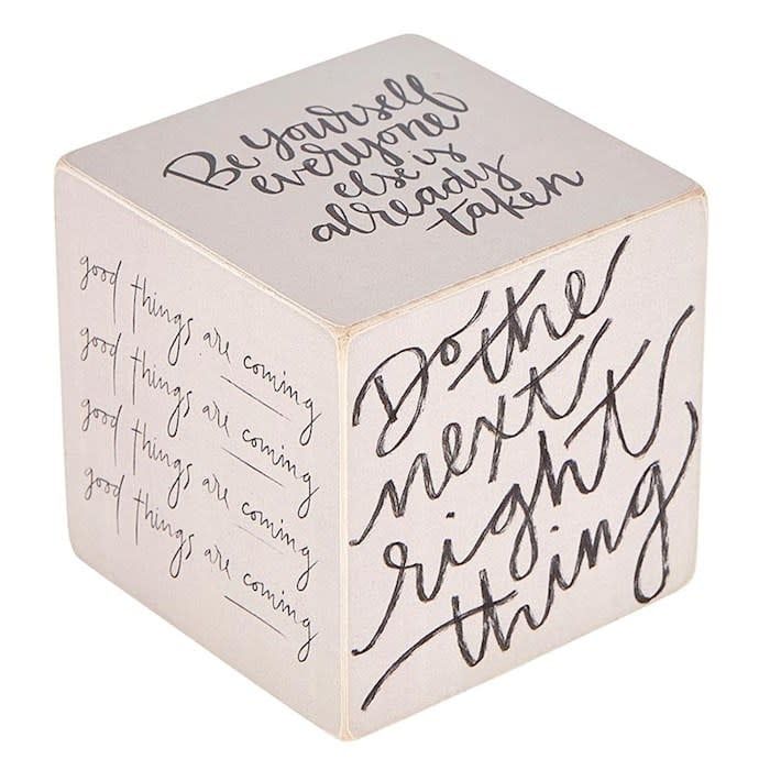 Quote Cube- Sweet Sentiments