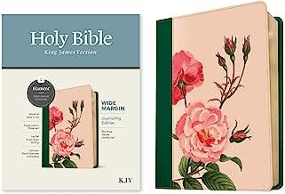 KJV Filament Wide Margin Journaling pink rose