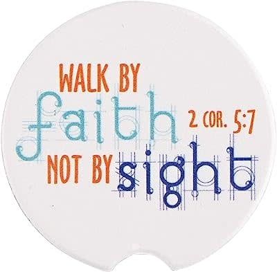 car coasters walk by faith