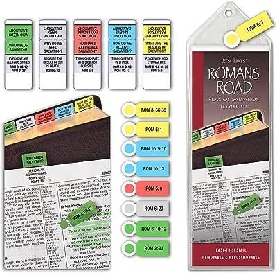 Bible Tab-Romans Road Bible Tabbing Kit