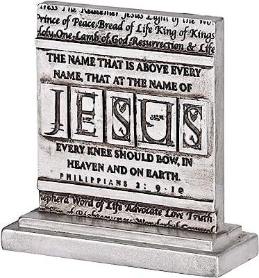 The Names of Jesus Tabletop Plaque