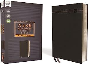 NASB 2020 Thinline Reference Bible Black