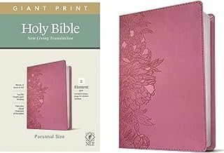 NLT Giant Print Filament Personal Peony Pink