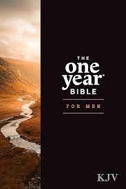 KJV The One Year Bible For Men-Hardcover