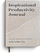 Inspirational Productivity Journal: You are Strong and Courageous