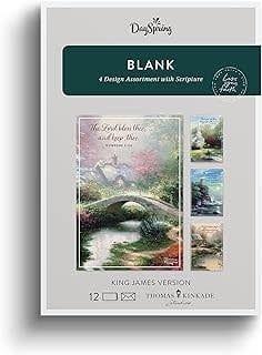 Card-Boxed-Blank-Birthday-Thomas Kinkade (Box Of 12)