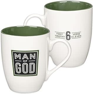 Mug Green and Black: Man of God