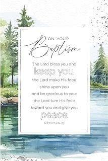 On Your Baptism - 6x9 plaque