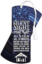 Silent Night Tassel Bookmark
