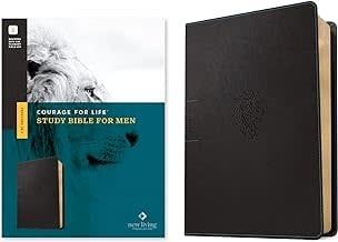 NLT Courage For Life Study Bible for Men