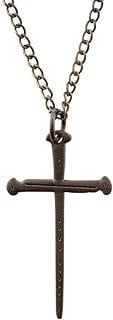 Necklace-Cross Of Nails Pendant