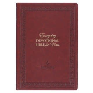 NLT Everyday Devotional Bible for Men