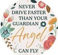 Angel Can Fly Car Coaster