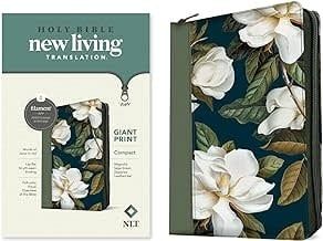 NLT Giant Print Compact Filament Magnolia Sage Green