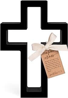 Wall Cross-Open Cross w/Tag (5.75 x 8)