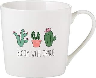 Bloom with Grace coffee mug