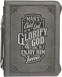 Bible Cover Man&#39;s Chief End LG