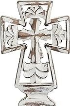 Wall Cross-Ornate Cut Carved (4&quot; X 6&quot;)
