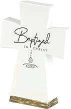 Baptized in Christ Tabletop Cross