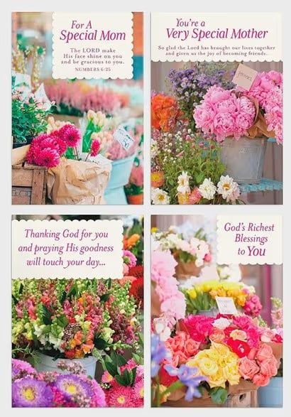 Card-Boxed-Mother&#39;s Day-Flower Market (Box Of 12)