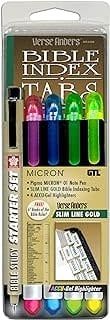 Bible Study Starter Set-Slim Line-Gold
