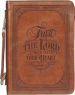 Bible Cover: Trust in the Lord Extra Large