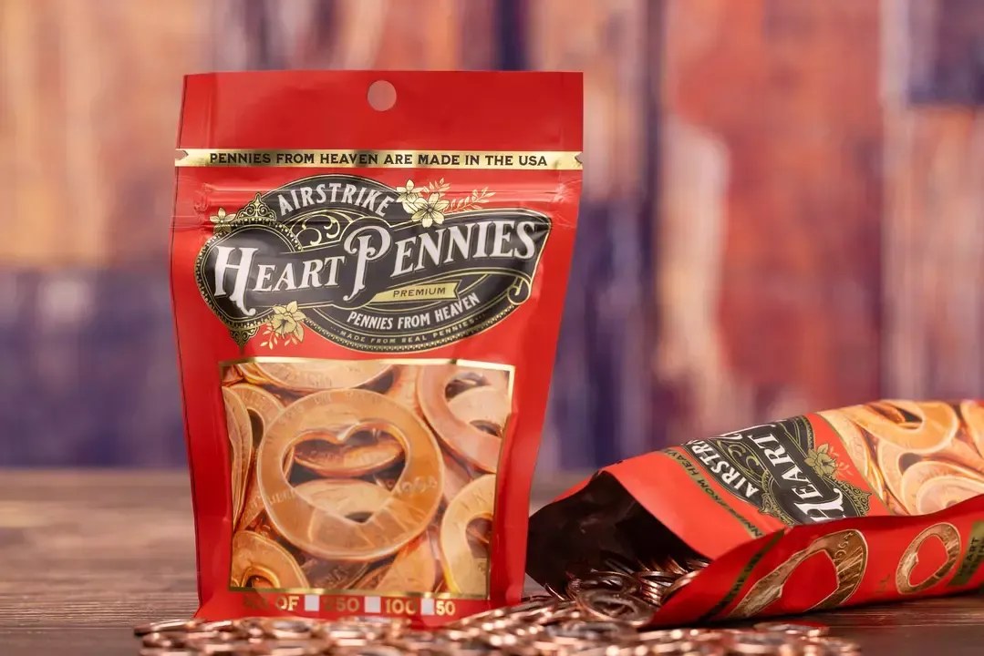 Pennies from Heaven- Hearts- Pk of 50
