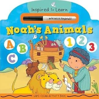 Noah&#39;s Animals: Wipe-Clean Activity Book (Inspired to Learn)