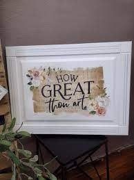 How Great Thou Art Wall Art