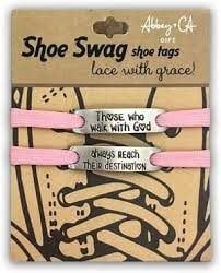Shoe Swag Shoe Tags - Those Who Walk with God/Always Reach Their Destination