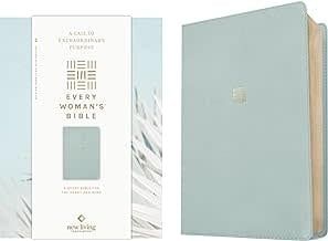 NLT Every Woman&#39;s Bible Sky Blue