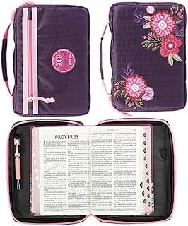 Bible Cover Fashion Pink/Purple God&#39;s Princess 1 Peter 2:9