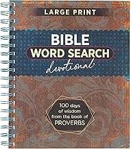 Proverbs Bible Word Search Large Print